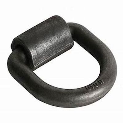 OEM Drop Forged D Ring With Wraps ชิ้นส่วนการโกหกเหล็กสําหรับอุปกรณ์เสริมสําหรับเรือ