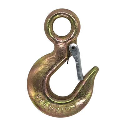 ตา Hoist Hook เหล็กหล่น Hook โครงการหลอกด้วยล็อคสําหรับการจัดและ Hook Hardware