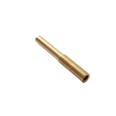 ชิ้นส่วนเครื่องจักรกลกลึง CNC OEM 35 * 4.8 คู่มือปลั๊กทองเหลืองสำหรับฮาร์ดแวร์