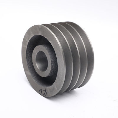 Type B Pulley ชิ้นส่วนเครื่องจักรการเกษตร 4 V Groove Pulley เหล็กหล่อ