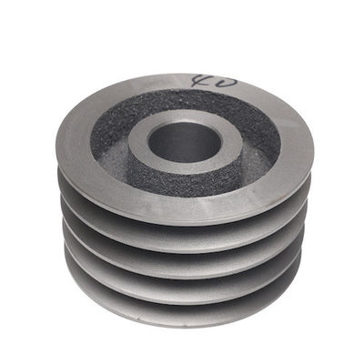Type B Pulley ชิ้นส่วนเครื่องจักรการเกษตร 4 V Groove Pulley เหล็กหล่อ