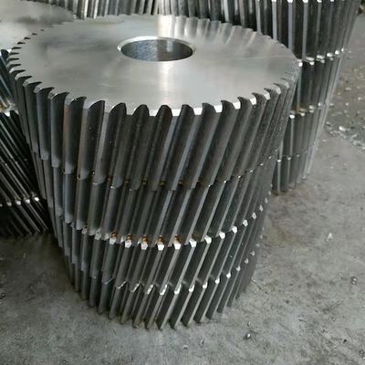 OEM Helical Gear Iron Casting Components สําหรับเครื่องลดความเร็ว