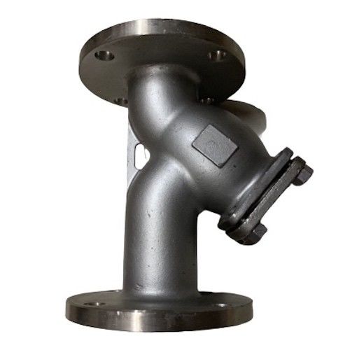 ชิ้นส่วนหล่อเหล็กกล้าไร้สนิม Y Type Strainer Filter สำหรับระบบท่อ