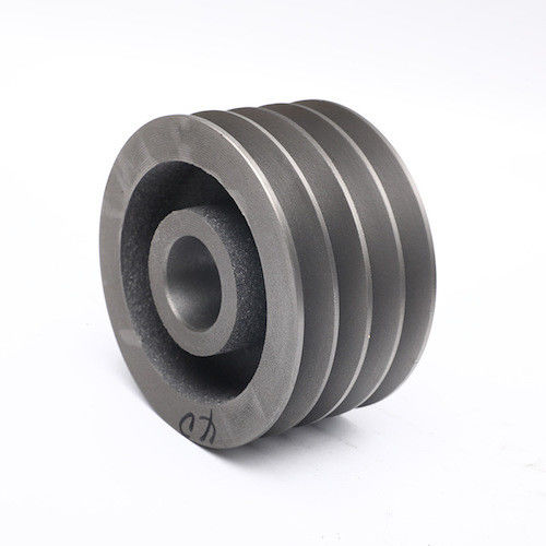 Type B Pulley ชิ้นส่วนเครื่องจักรการเกษตร 4 V Groove Pulley เหล็กหล่อ