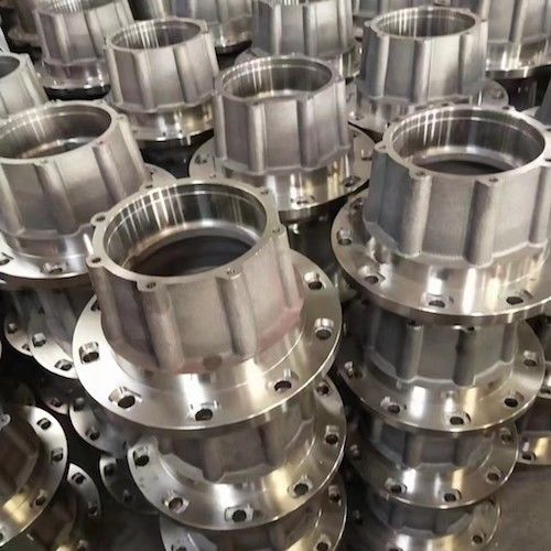 OEM ทราย Casting Wheel Hub อะไหล่ casting เหล็กที่ใช้ในรถยนต์ครึ่งและรถบรรทุก